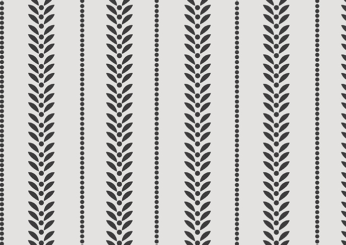 Laurel Stripe, Charcoal - Made to Measure Curtains - Image 9